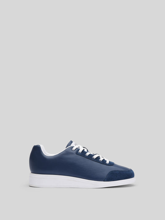 Navy Leather/Suede Luxury Fashion Men’s Portal Sneaker 